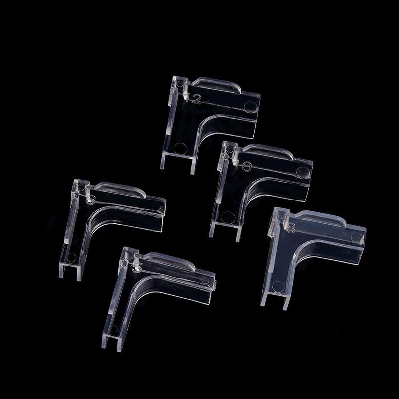 4Pcs Acrylic Transparent Anti-Collision Fish Tank Corner Protector Adhesive Free Protective Cover Aquarium Accessories