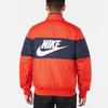 Nike Sports Casual Warm Color Block Jacket Men Jackets Red AJ1021-634