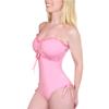 LittleForBig Erwachsenen Strampler Tanktop Baumwolle Pyjama Spitze Verstellbare Träger [Sugar Baby] Camisole Größe S