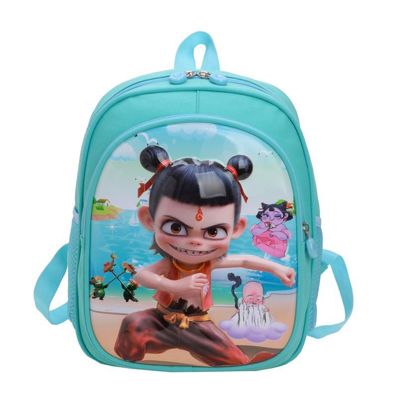National Manga Cartoon Boys And Girls Backpack Kindergarten Primary School Students Schoolbag Foreign Style Printing Large Capacity Backpack