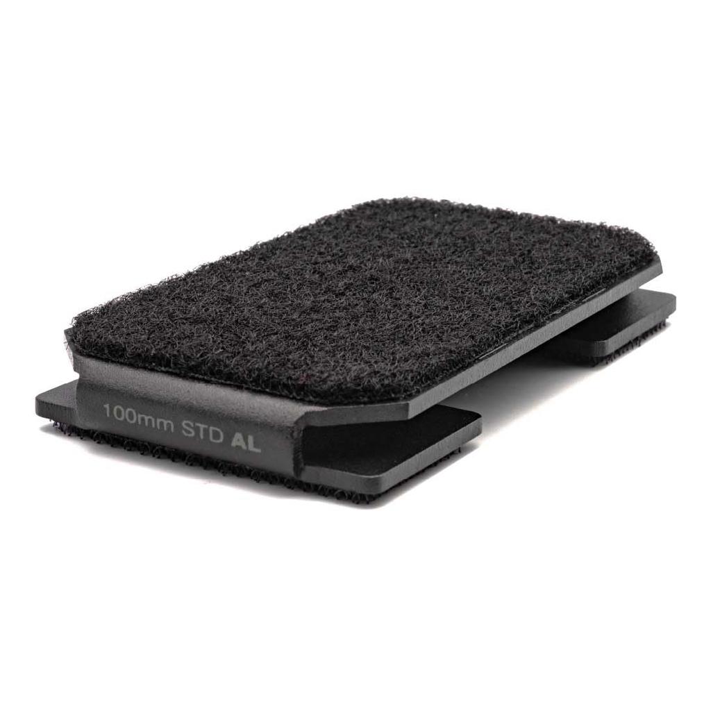 [Aluminum] 59g Thin Pedal Riser 100mm STANDARD AL Thin and Compact Pedal Riser for Effects Pedals with Velcro Closure for Raising the Pedal Height