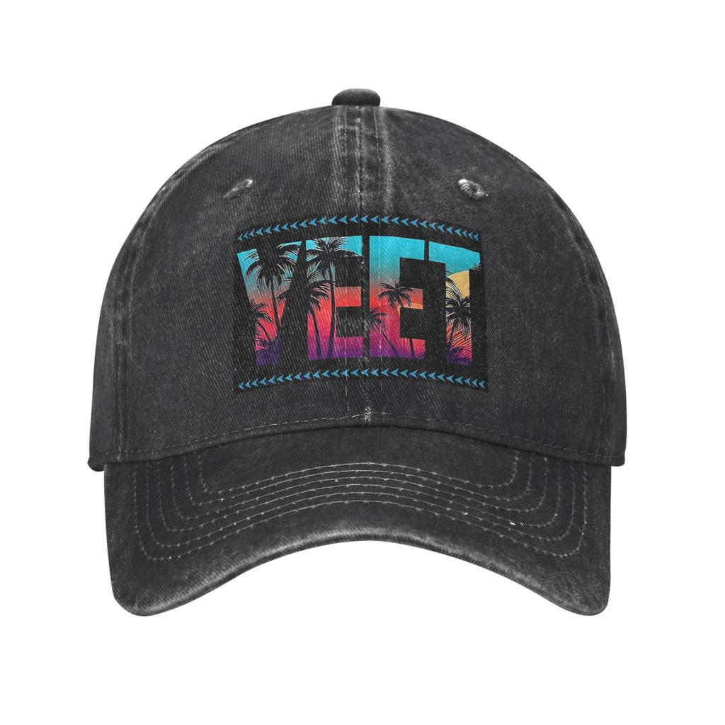 Coconut Photo Jey Uso Yeet Denim Baseball Caps Snapback Baseball Hats Breathable Casquette Outdoor Unisex