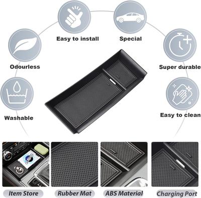 Scatola portaoggetti per console centrale per Mazda CX5 CX-5 2025 2025 2025 Vassoio organizer anteriore per console centrale Accessori in ABS Scatola inserimento per auto
