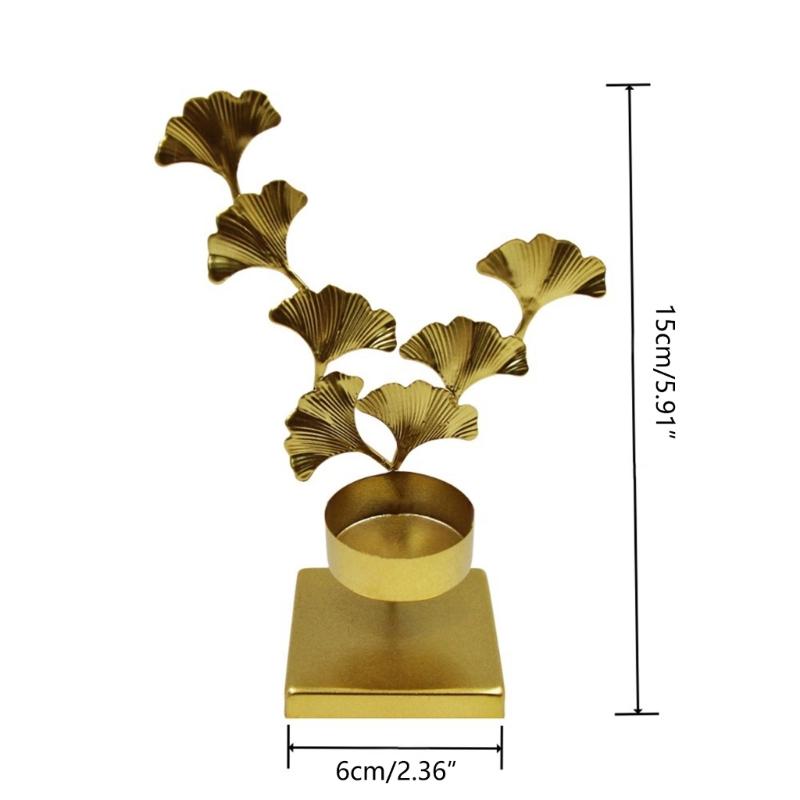 European Wrought Iron Wedding Table Candlestick Decoration Home Ornament Candlelight Dinner Metal Candle Holder