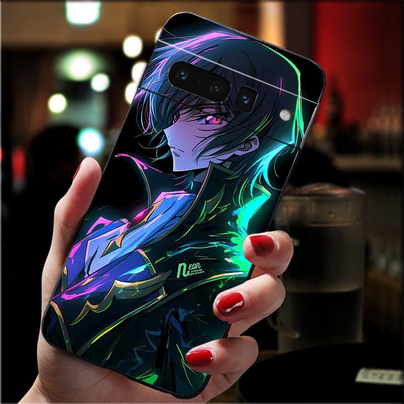 For Google Pixel 10 9 Pro XL Silicone Phone Soft Case For Google Pixel 9A 8A 7A 6A 5 Cover Shell Code Geass Cc Lelouch