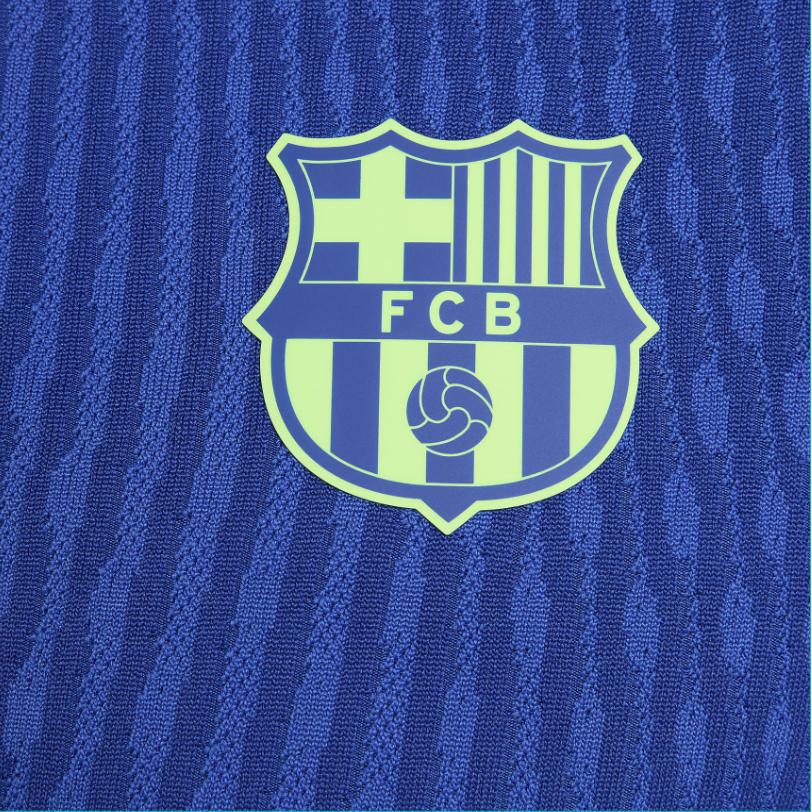 New Nike Dri FIT ADVFC Barcelona Strike Elite Third Soccer Jersey Men's Blue FQ2315-418