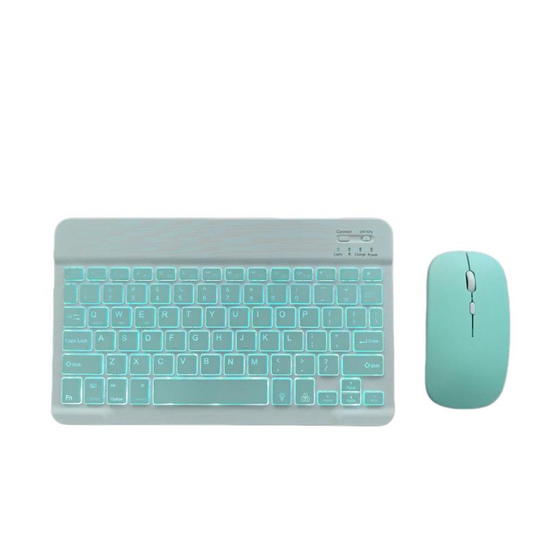 Universal Silent Rechargeable Bluetooth Keyboard for iPad, Mobile Phone, and Tablet