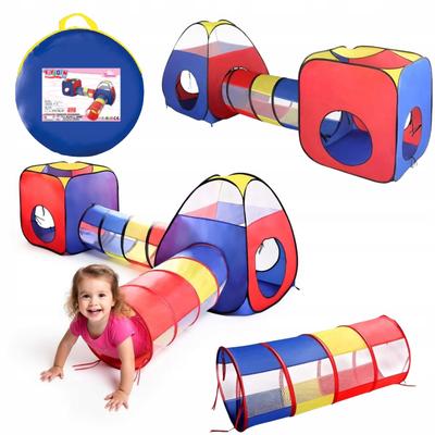 4-in-1 Children's Tent Tunnel Igloo Playhouse Playground In the Garden Self-folding