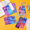 Kpop Demon Hunters Acrylic Bookmarks with Tassels - Colorful Idol & Cartoon Designs, Durable Page Markers for Kpop Fans