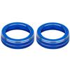 2pcs/set Auto Car AC Climate Control Ring Knob Trim Cover For Nissan Rogue X-Trail Qashqai car accessories
