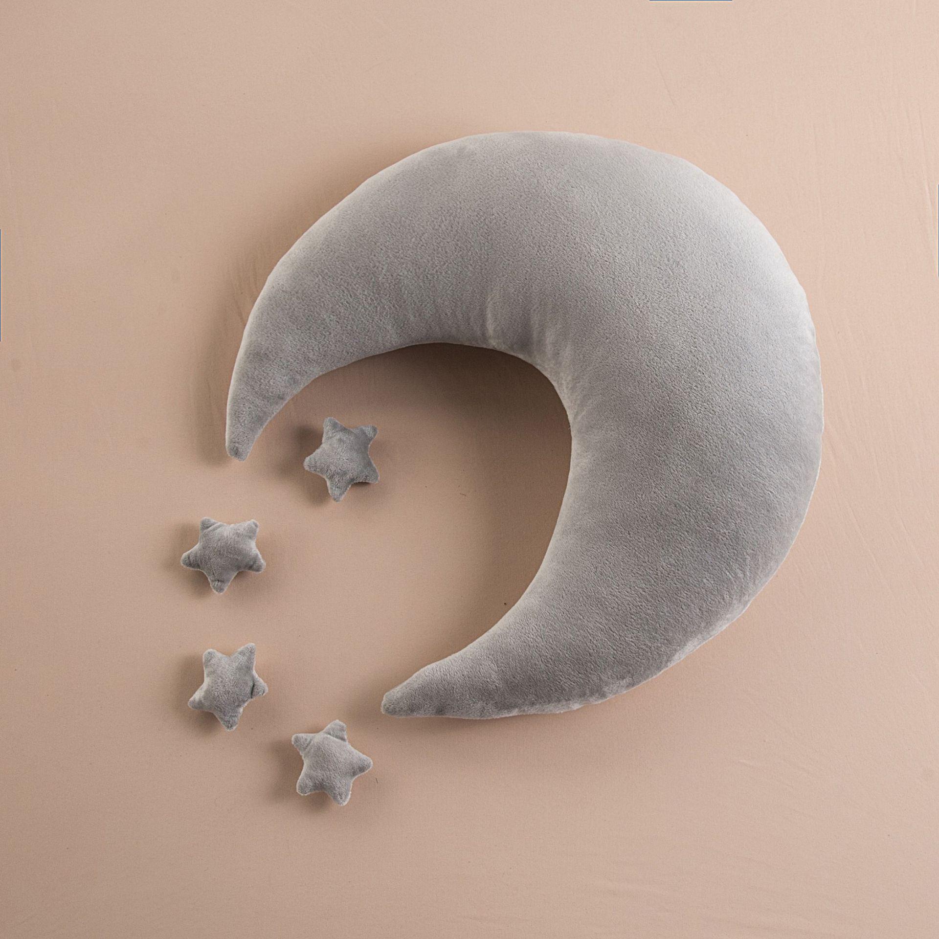 

Newborn Moon Photo Styling Pillow: Baby Photography Prop 5-piece set