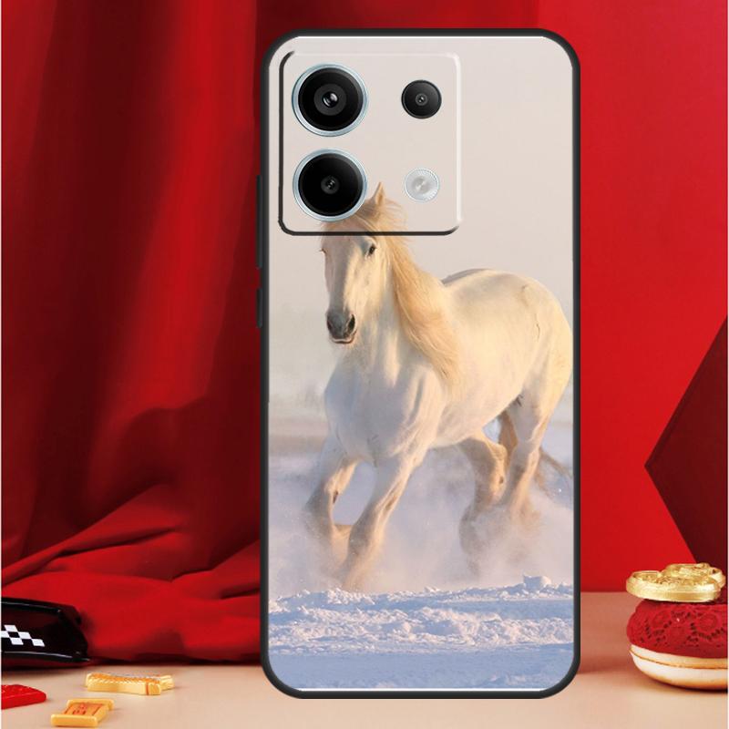 Horses Running Case For Xiaomi Redmi Note 14 Pro 13 12 11 10 15 Pro Plus Redmi 15 14C 13C 10C 12C 15C Funda