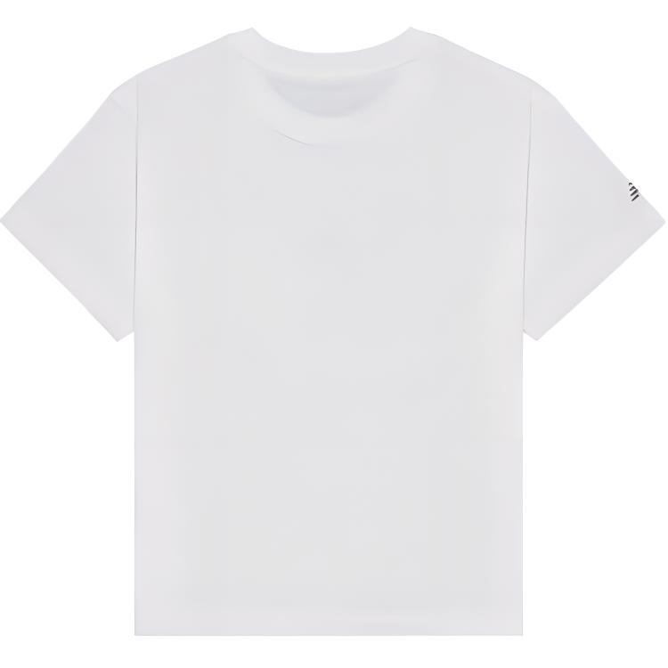 New Balance T Shirt White Kids' 7EE21043-IV