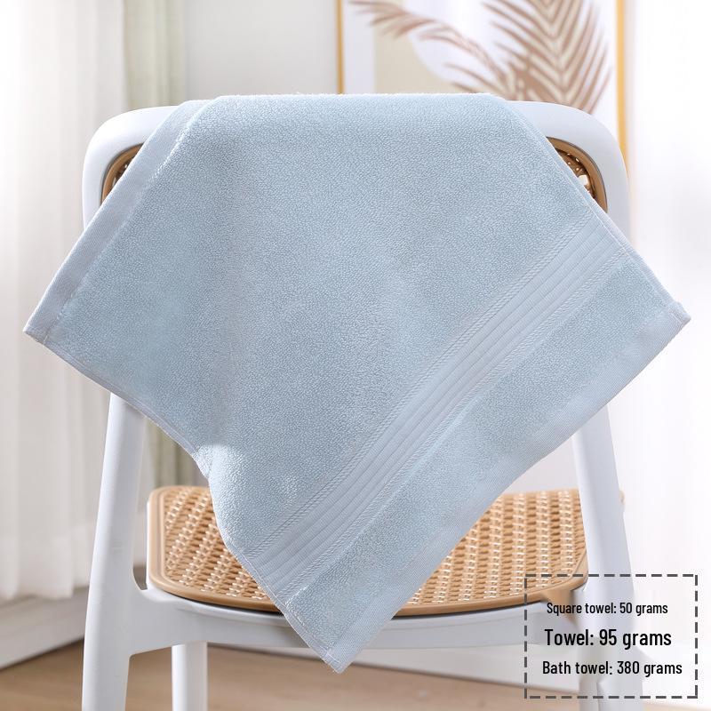 Xinjiang Combed Pure Cotton Baby Hand Towel, Absorbent and Thickened, 33x33 Cm Square Design