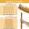 1pc/2pc Aluminum Alloy Tent Pole 4.3M/3.6M Camping Support Poles Replacement Accessories for Hiking Awning Shelter Frames Rods
