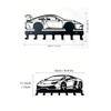 Metal Racing Car Key Holder Wall Decor Storage Rack