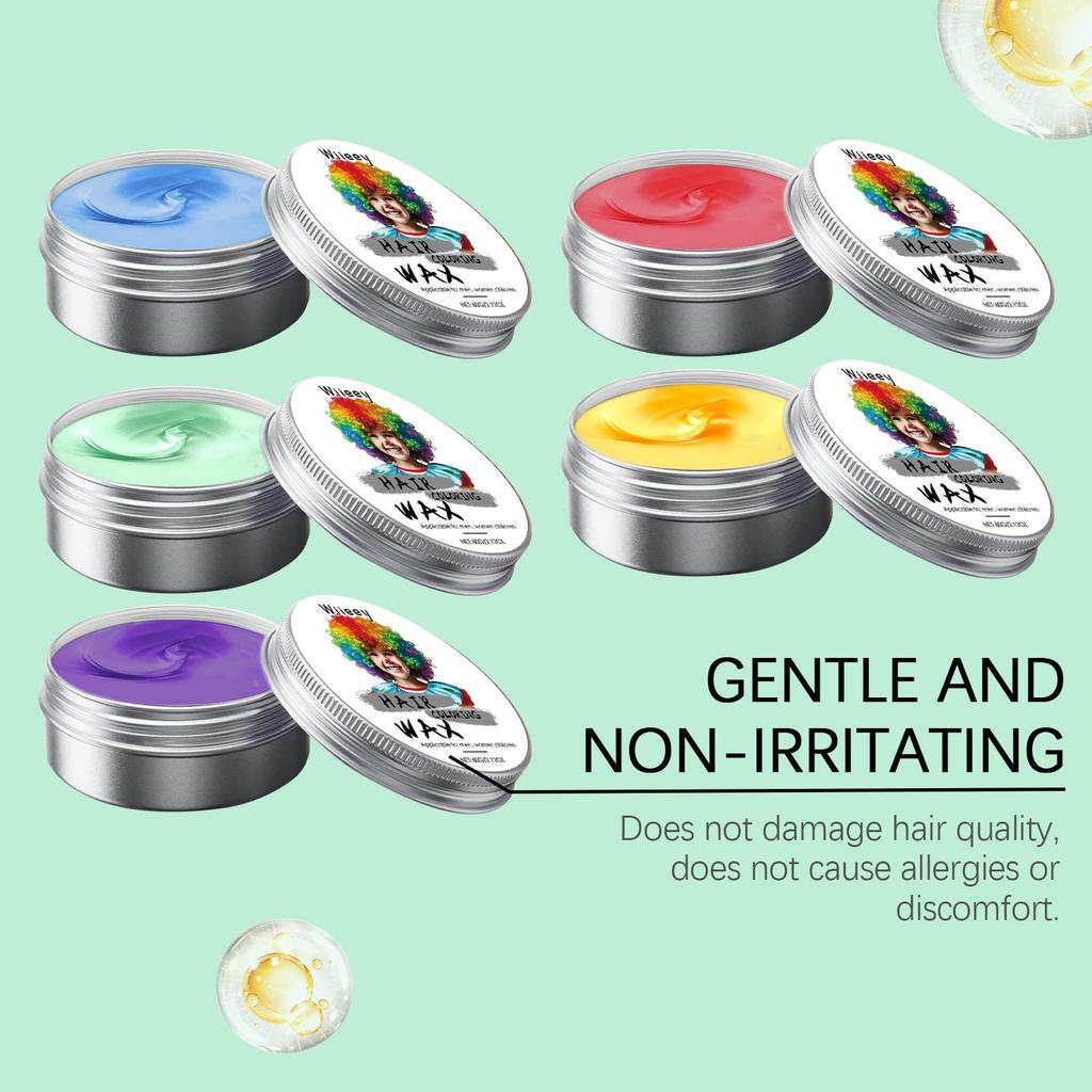 Kids Temporary Hair Color, Strong Hold Styling, Vibrant Hair Color, Gentle Formula for Safe & Healthy Hair