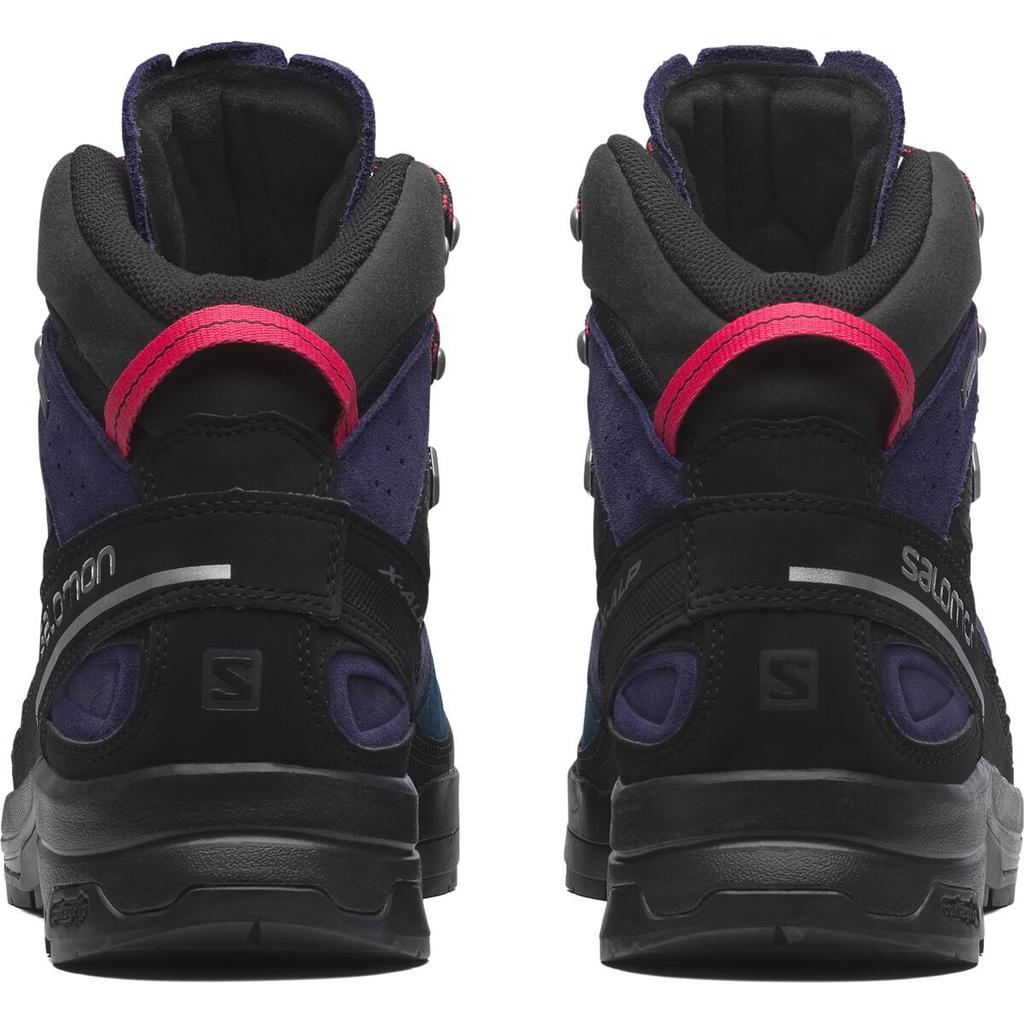 SALOMON X-Alp Mid Ltr Gtx Durable Support Lightweight Mid-Top Running Shoes Unisex Running Shoes Blue Purple 478680