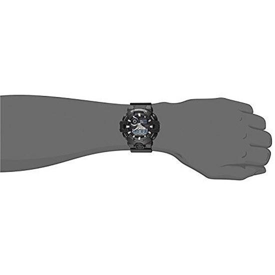 Casio G-Shock Αναλογικό-Ψηφιακό Χαλαζία Ανδρικό Ρολόι Χεριού GA-700-1B Μαύρο