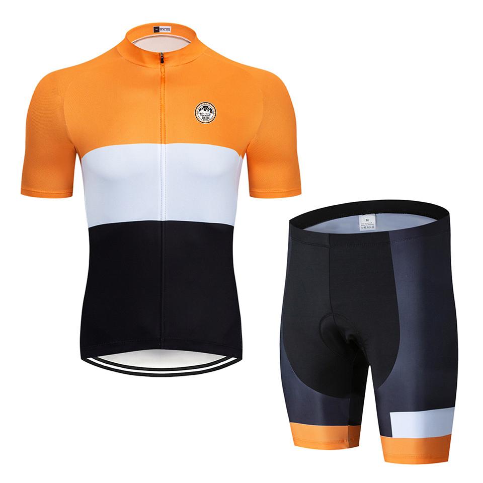 2026 Road Bike Jersey Set Men's Cycling Clothing Summer MTB Team Clothes Short Sleeve Uniform Triathlon Skinsuit Ropa De Hombre