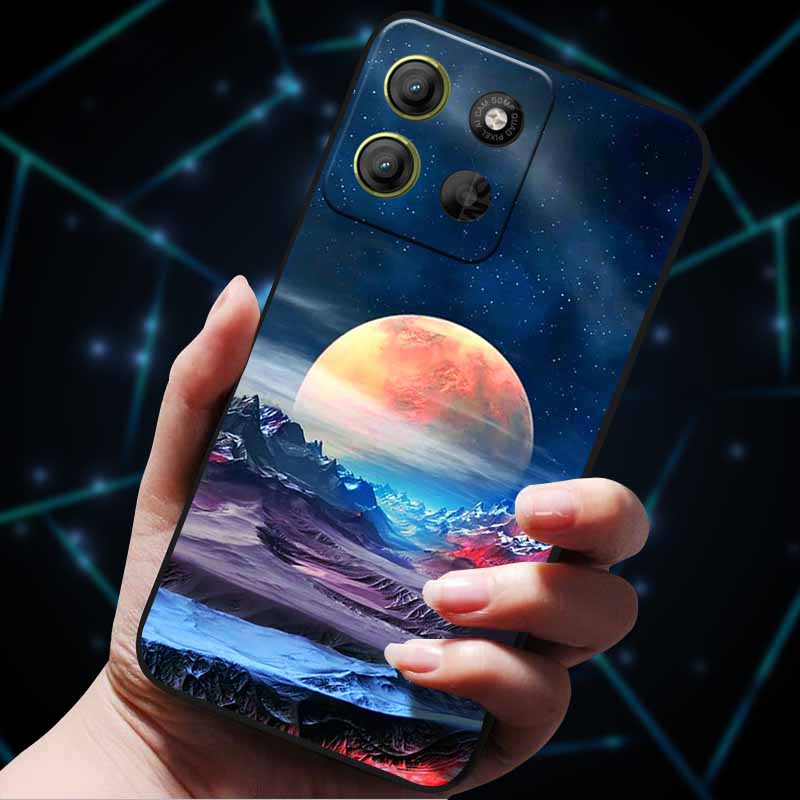 For Moto G15 4G Case Painted Cats Soft Silicone Lovely Back Case for Motorola Moto G15 Power G 15 Phone Cover MotoG15 etui Funda
