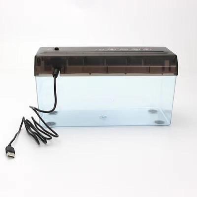 A4 Multi-functional Electric Mini Paper Shredder Household Office Paper Strips Cutting Machine with Basket