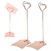 2Pcs Table Number Holder Multipurpose  Name Card Clips for Wedding Party Office