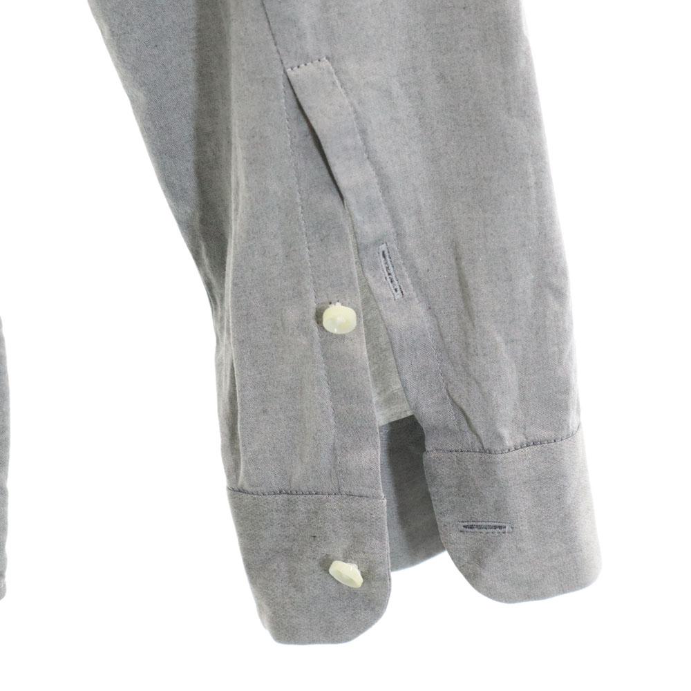 ETHOSENS Made In Japan Long Sleeve Shirt 1 Gray Men's Used