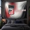 Personalized Tapestry Wall Hanging Athletic Bilbao FC Pattern Art Background Cloth