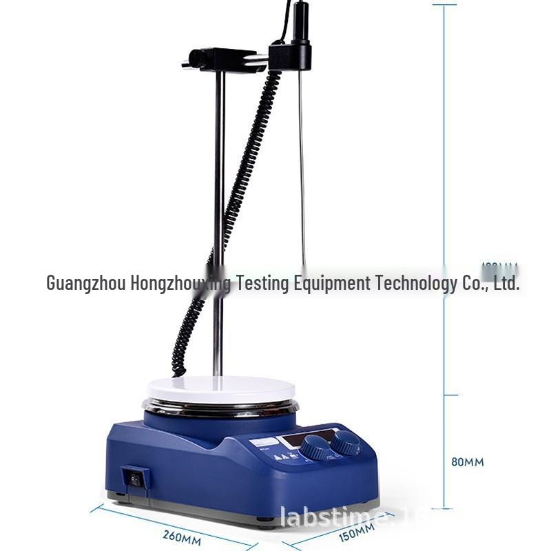 Digital Magnetic Stirrer Mini: Laboratory Heating Plate with Brushless Motor and Constant Temperature Display