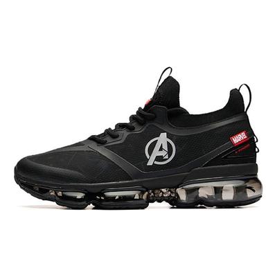 Marvel X  Avengers Seed Nylon Air Cushion Non-Slip Wear-Resistant Low-Top Running Shoes Men Sneaker Black 91925503-8