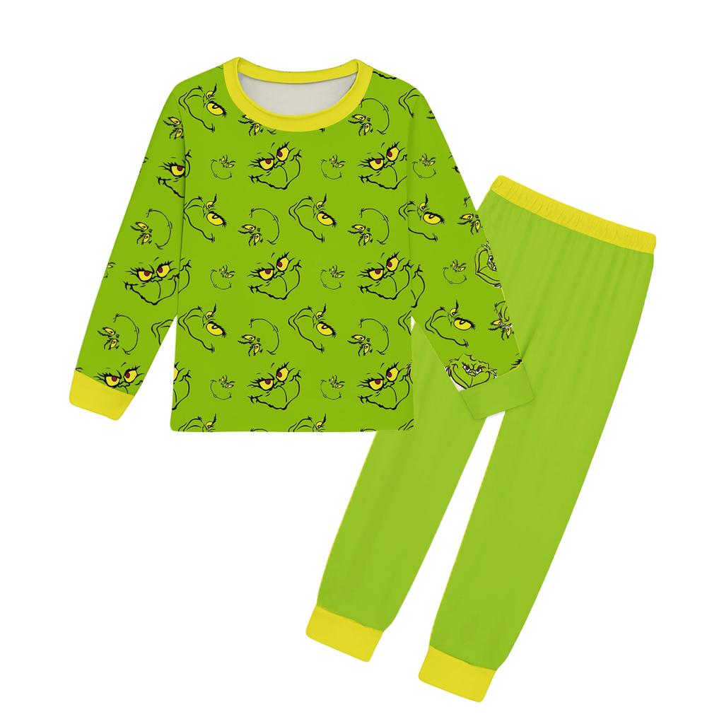 Girls Pants Set Kids Tee Shirt 2PCS Long Sleeve Cartoon Clothing Outfit