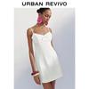 UR 2025 Autumn Bowknot Spaghetti Strap Dress UYL750080