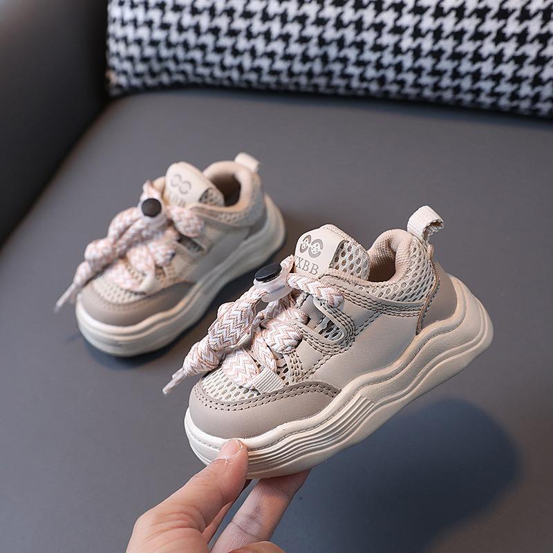 Kinderschuhe Kinder Jungen Board Schuhe Atmungsaktive Netzschuhe Freizeitschuhe 2023 Frühling und Herbst Neue Kinderschuhe