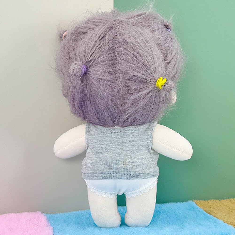 niannyyhouse 20cm Doll Cotton Doll Panties Plush Lace Doll Baby Clothes 3-Piece Set, Dress-Up, Toy, Panties, (20cm)