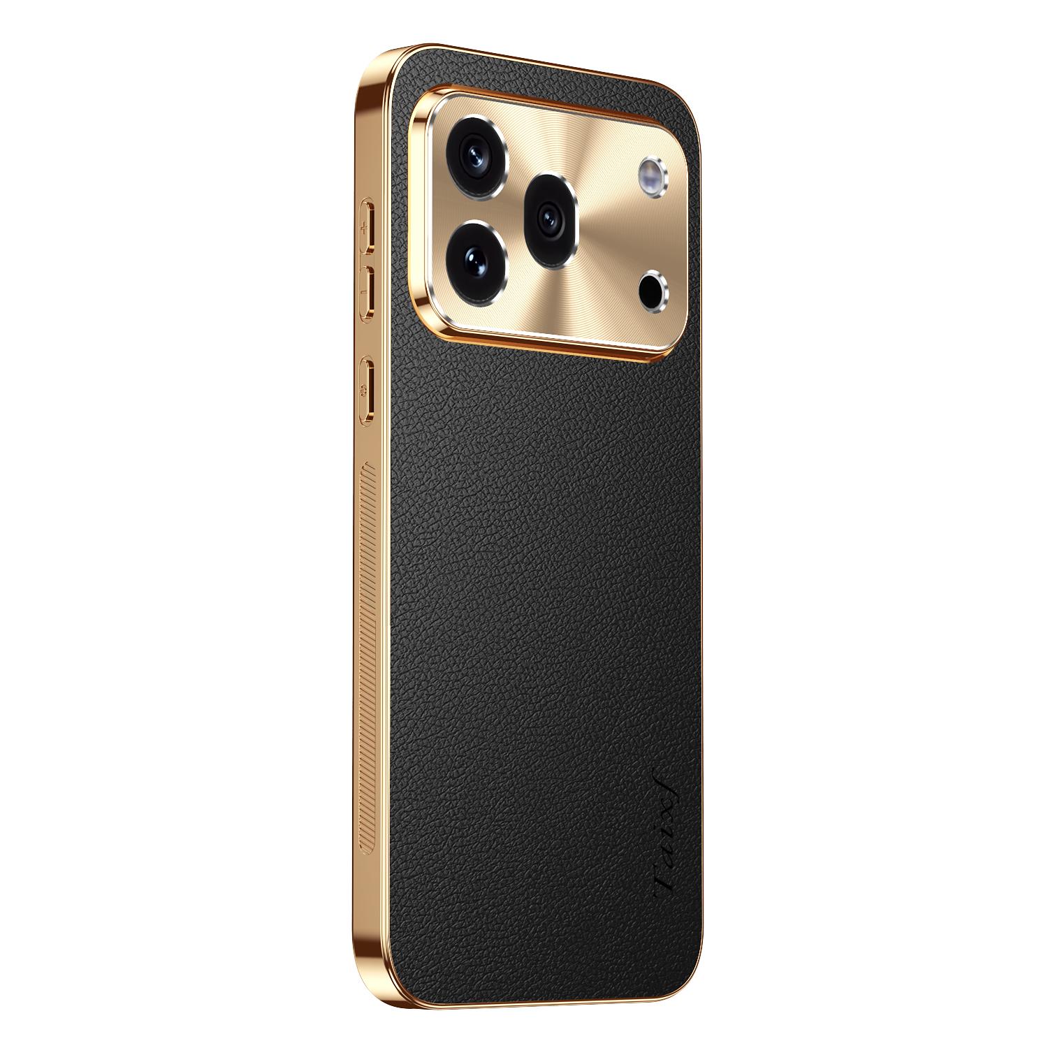 Для чехла на телефон Huawei Honor 600 600 Pro 500 500 Pro, процесс покрытия гальванизированной кожей, устойчивый к царапинам и износу Honor 600 чёрный