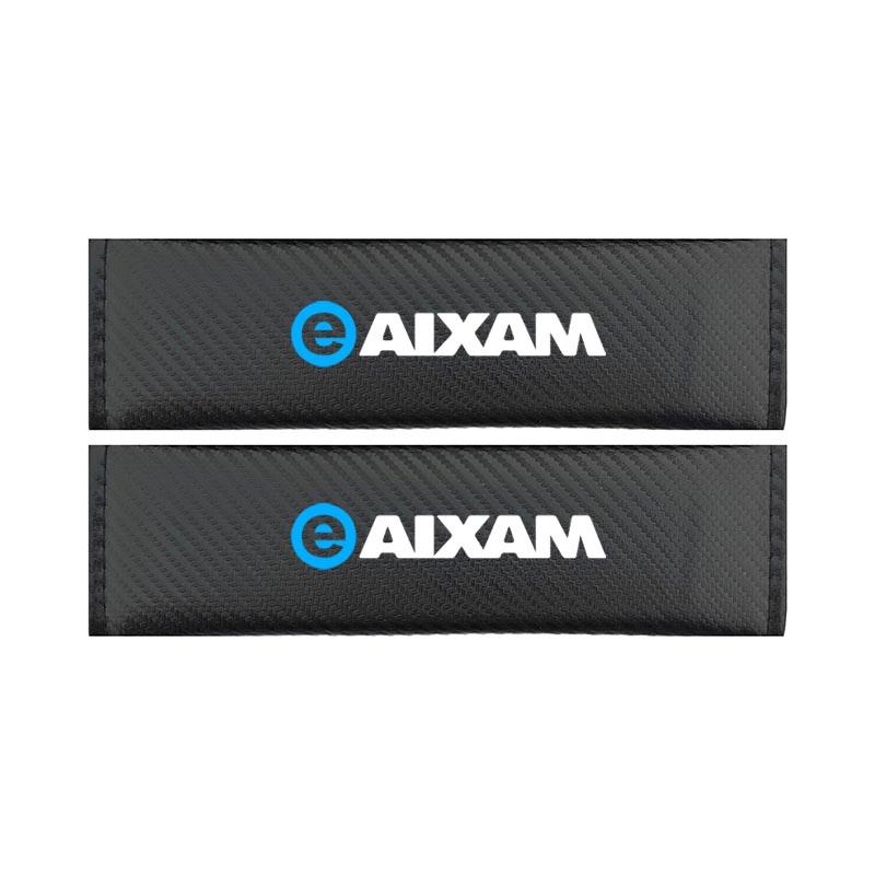 

2Pcs Car Seat Belt Covers Carbon Fiber Shoulder Guard Pads FOR AIXAM E-AIXAM 2014-2018 2019 2020 2021 2022 2023 2024 2025 2026+