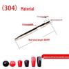 Double-Ended Threaded Stainless Steel Drill Handle Lever