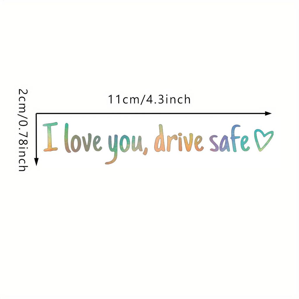 Rear View Mirror Sticker Cute Interior Accessories Side Mirror Stickers Window Decal For Car For Drivers Friends Family Truck RV