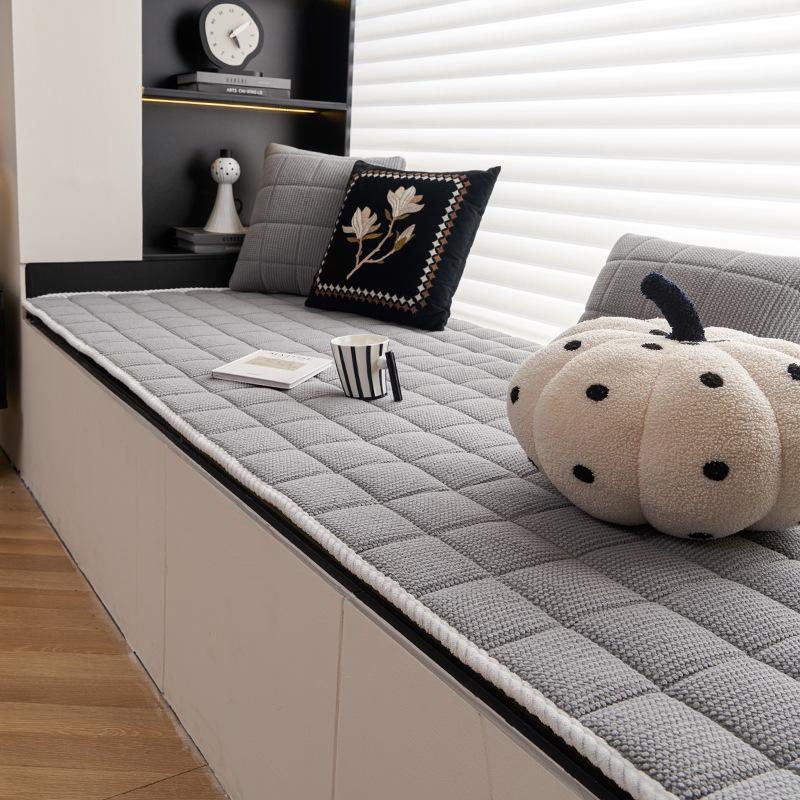 New Bay Window Mat Sponge Window Sill Mat Four Seasons Universal Non-Slip Tatami Bedroom Balcony Internet Celebrity Seat Cushion