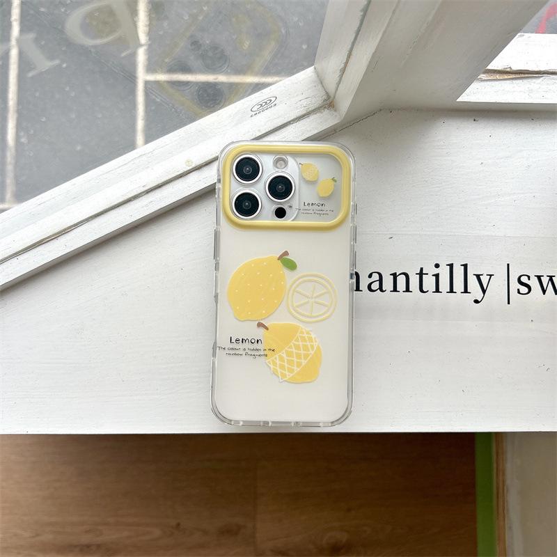 

Sleek Lemon Rope Case for iPhone 17/16 Pro Max/15 Pro - Premium Feel iPhone 15