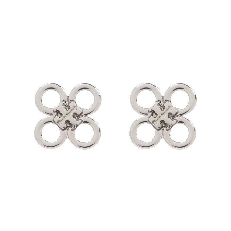Tory Burch Clover Decoration Brass Crystal Cubic Zirconia Necklace Women necklace 155509-042