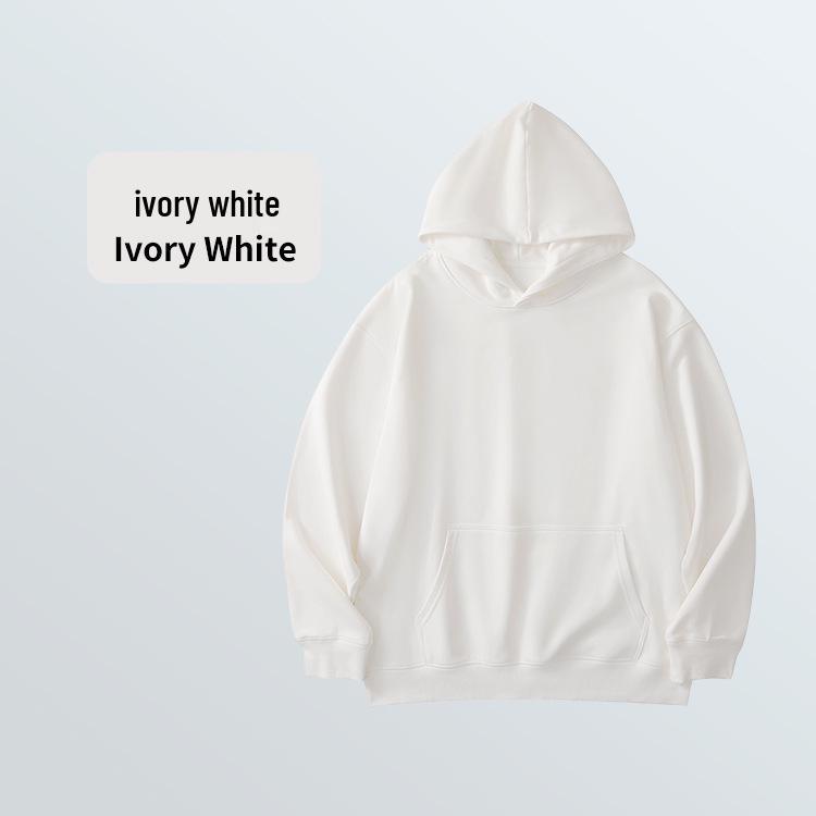 Men's Extra Thick 430g Terry Sweatshirt: Autumn/Winter Casual Loose Fit, Heavyweight, Round Neck, National Tide Style, Versatile Wear