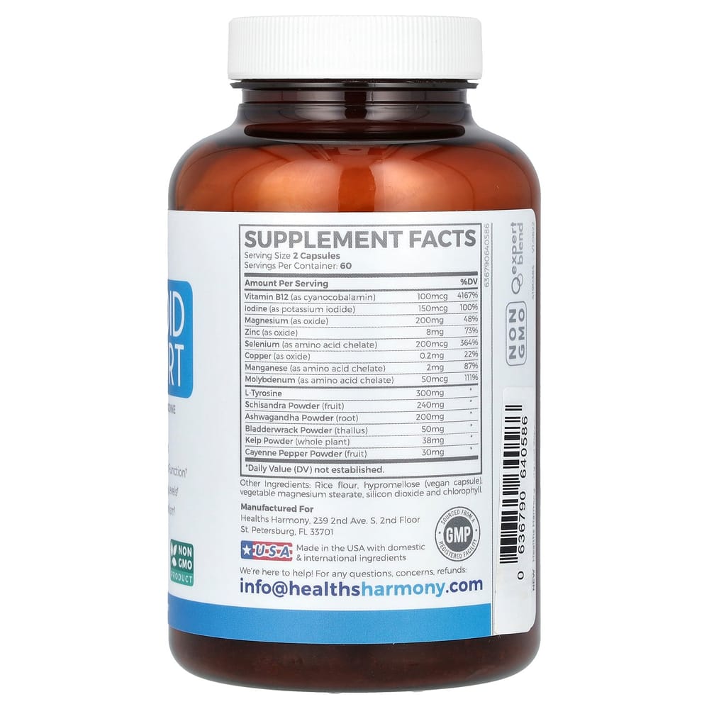iHerb Thyroid Support 120 Capsules