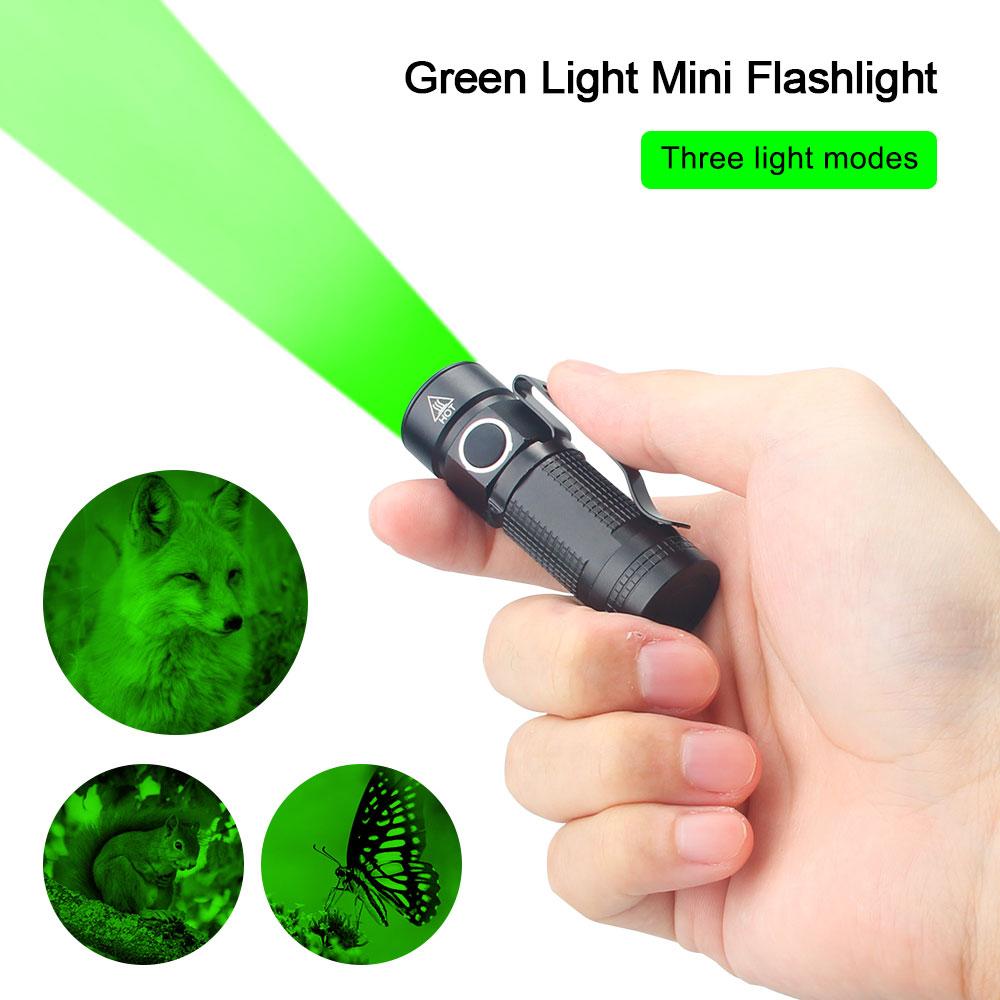 Mini Torch LED Rechargeable Flashlight 395nm/Red/White Portable Pocket Pen Flashlight High Power Bank Camping Waterproof Lantern