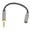 Headphone Adapter Cable Gold Plated 4.4MM Balanced Male to 3.5MM Stereo Female Adapter Cord