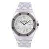 [COPHA] COPHA AP Casual Watch for Men, Limited Distribution, Analog Quartz, Officially Imported, White Clear Strap