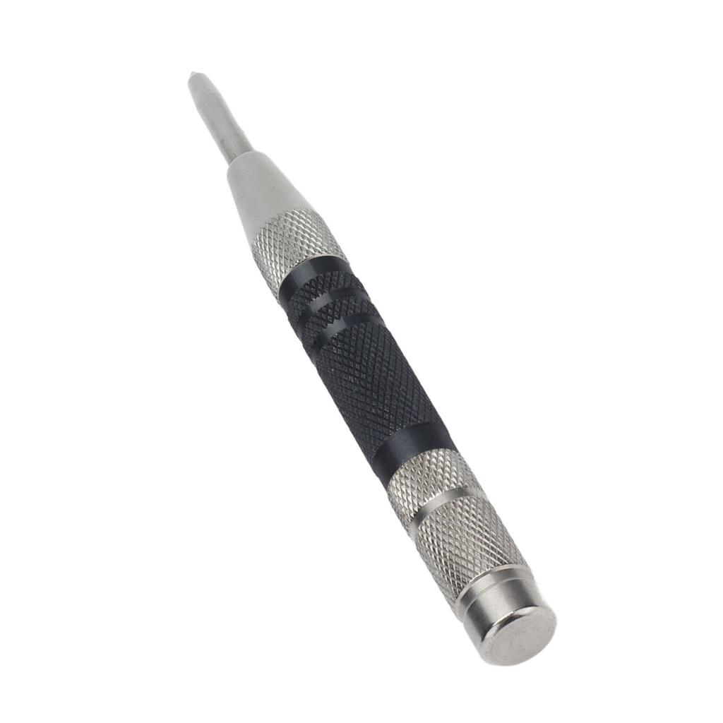 Automatic Center Punch Precise Positioning Adjustable Spring Easy To Grasp 155mm Woodworking Punch