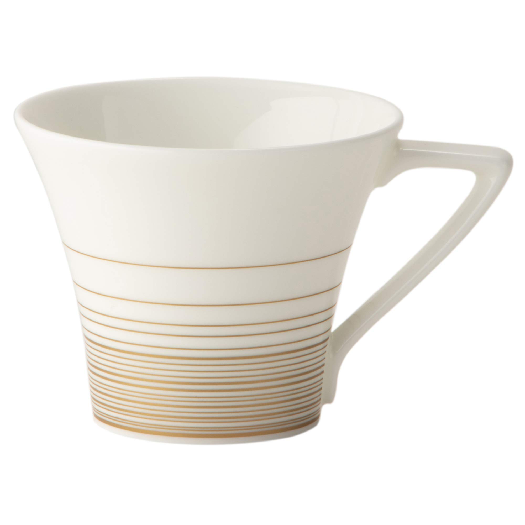 

NARUMI Cup and Saucer with Gold Swirl Band, 110cc, Demitasse, Made in Japan, 52146-2794