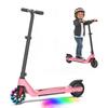 Kids Scooter for Ages 6-14 Girls Boys Scooter LED Light Wheels Adjustable Height Lightweight Scooter for Kids Kick Scooter 60kg Load